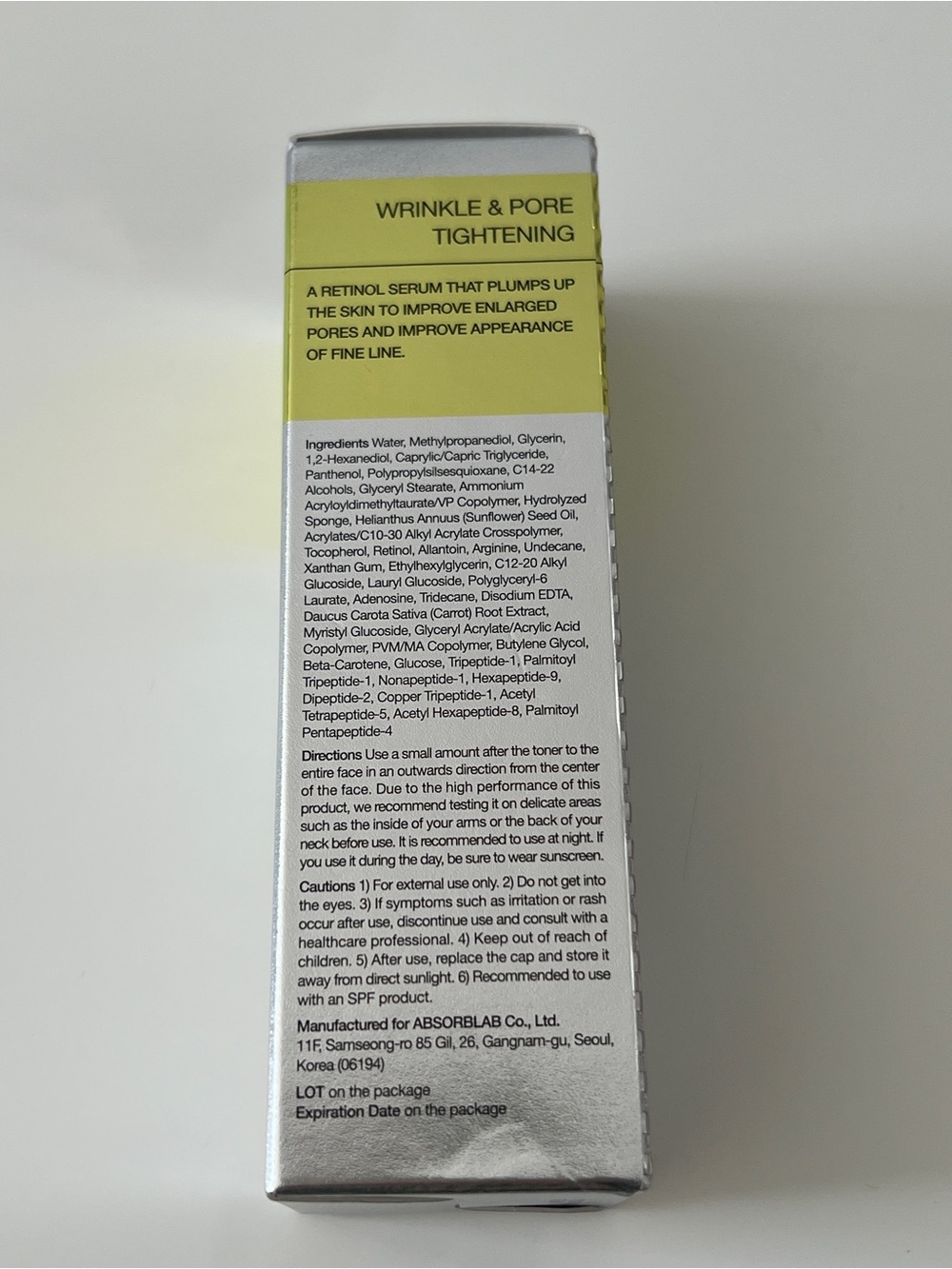 celimax Retinol Shot Tightening Serum - Picture 2 of 9